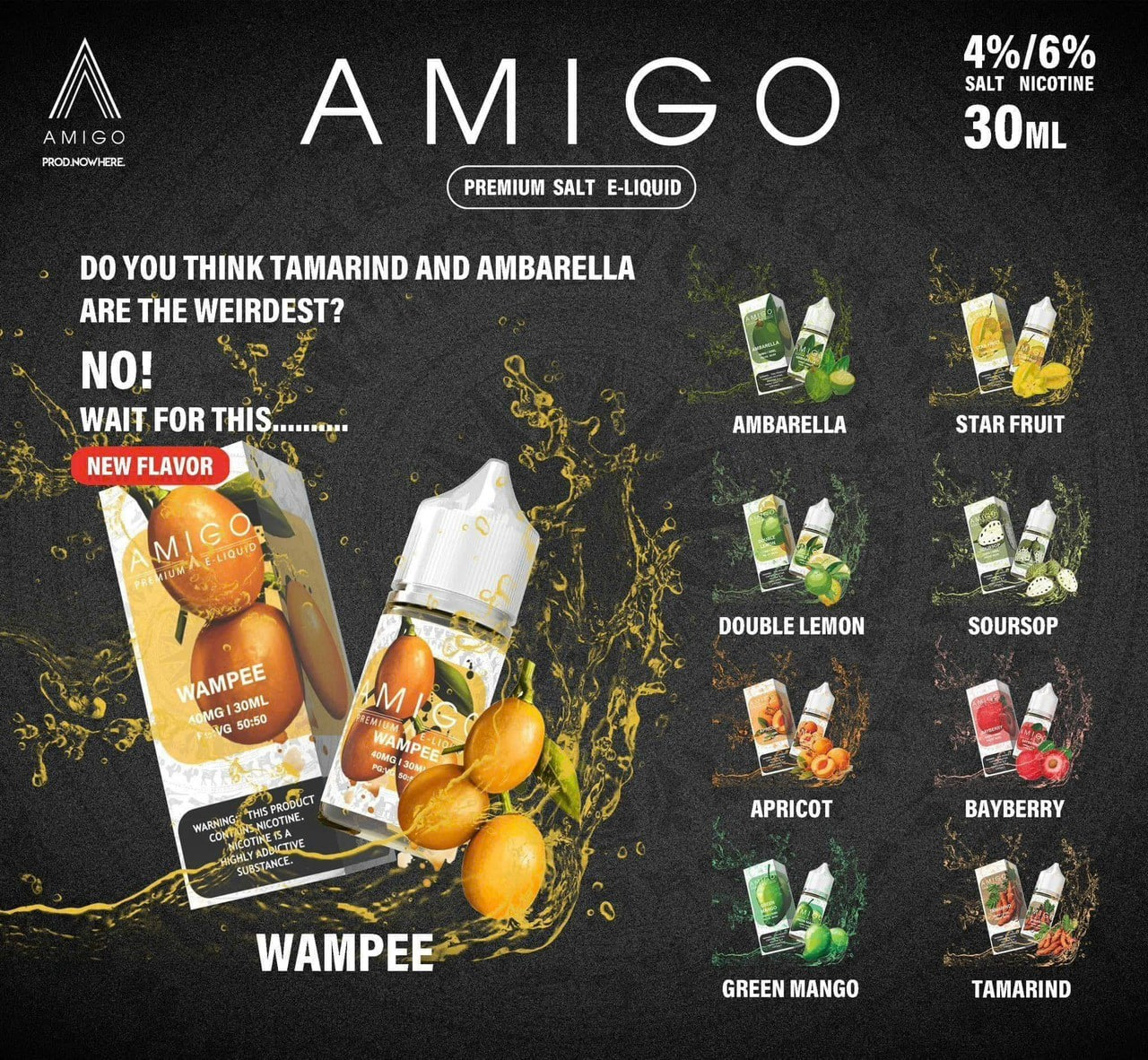 AMIGO JUICE SALT PHOENIX VAPE SHOP