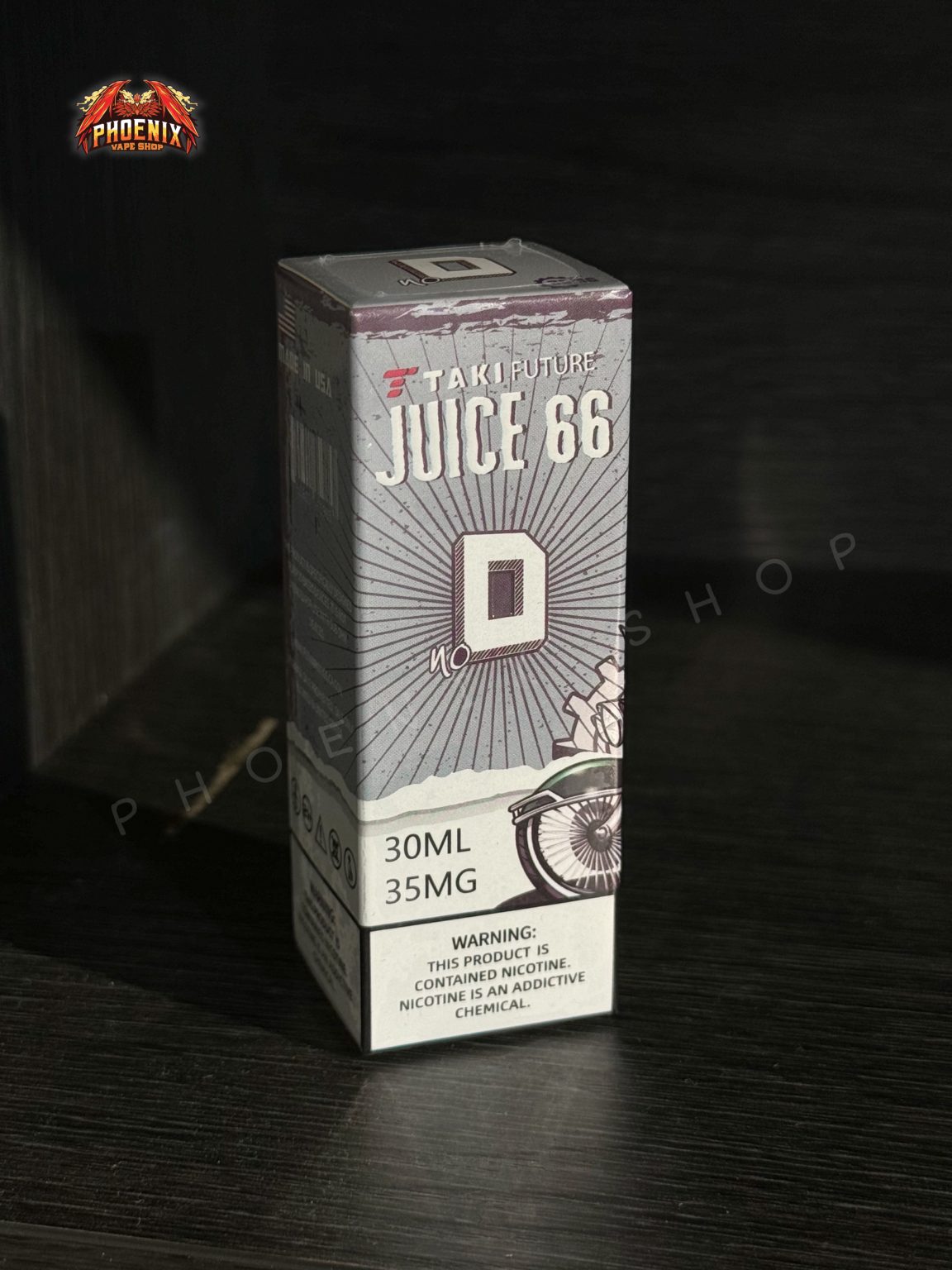 TAKI FUTURE JUICE 66 SALTNIC 30ML/55MG - Phoenix Vape Shop - Vape Đà ...