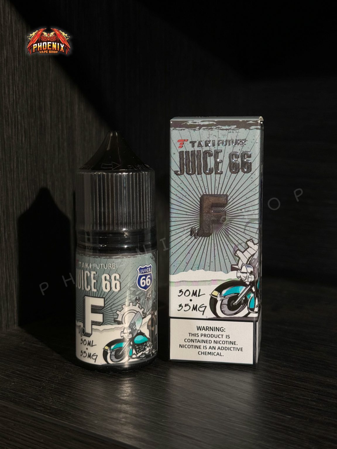 TAKI FUTURE JUICE 66 SALTNIC 30ML/55MG - Phoenix Vape Shop - Vape Đà ...